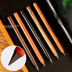 Unlimited Writing Wooden Eternal Pencil Student Art Sketch Pencil No Ink Painting Tools Replaceable School Supply Stationery