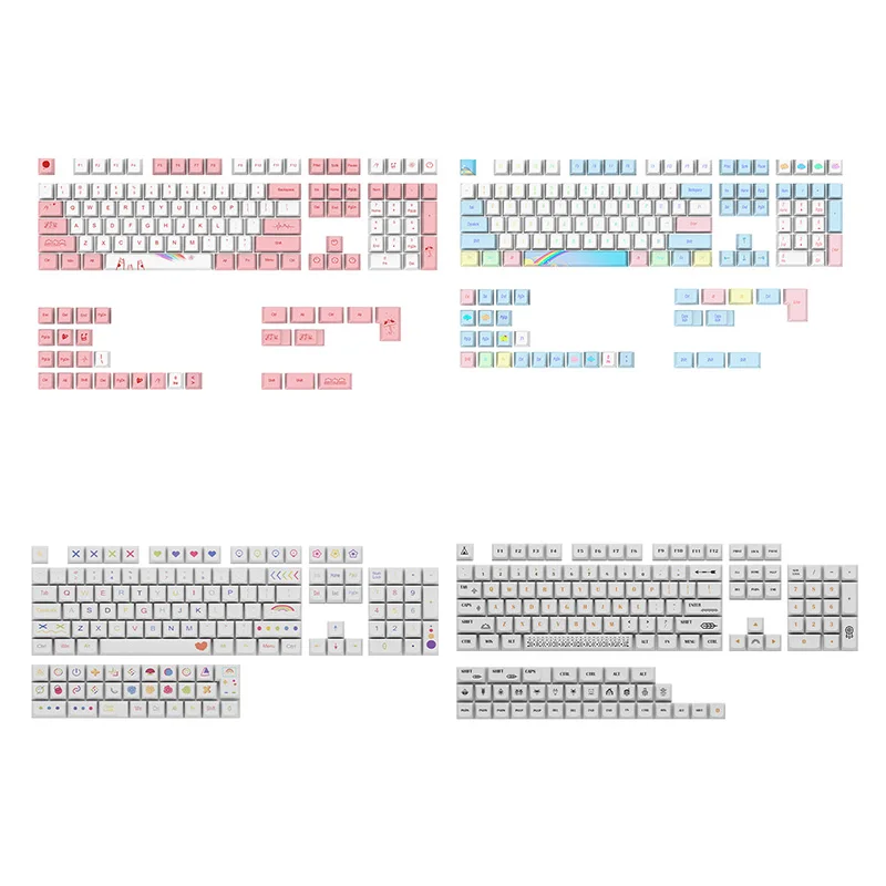 Nyaman Personalise PBT Keycap portabel berguna untuk DIY sublimasi mekanis Keycap