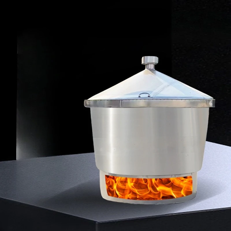 

Liquor brewing equipment Stainless steel distilling pot cooler Large split hanging pot distiller