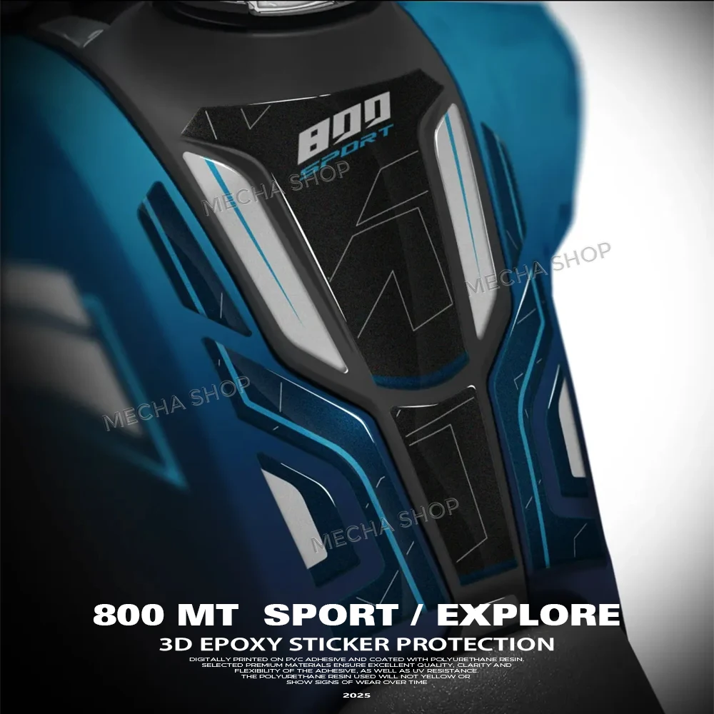 800mt sticker Tank Pad For CFMoto 800 MT Explore MT800 Sport 2025