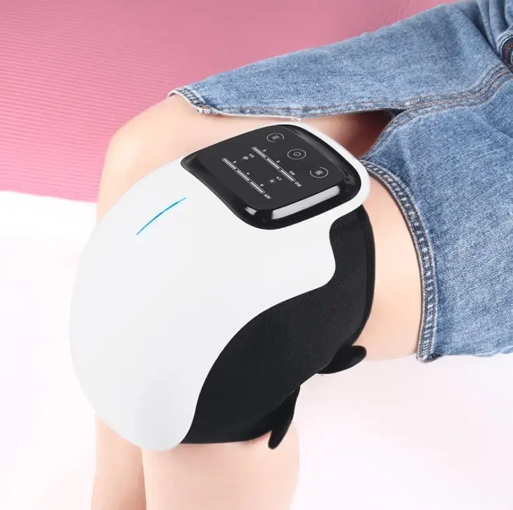 Best Selling Electric Knee Massager Red Light Wireless Relaxing Massage Knee Joint Massager Rechargeable