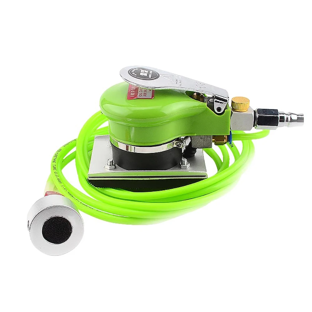 

LY-8813 Square Pneumatic Water Grinding Machine Water Injection Sanding Polishing Machine Air Grinder Polisher 75x100MM 10000RPM