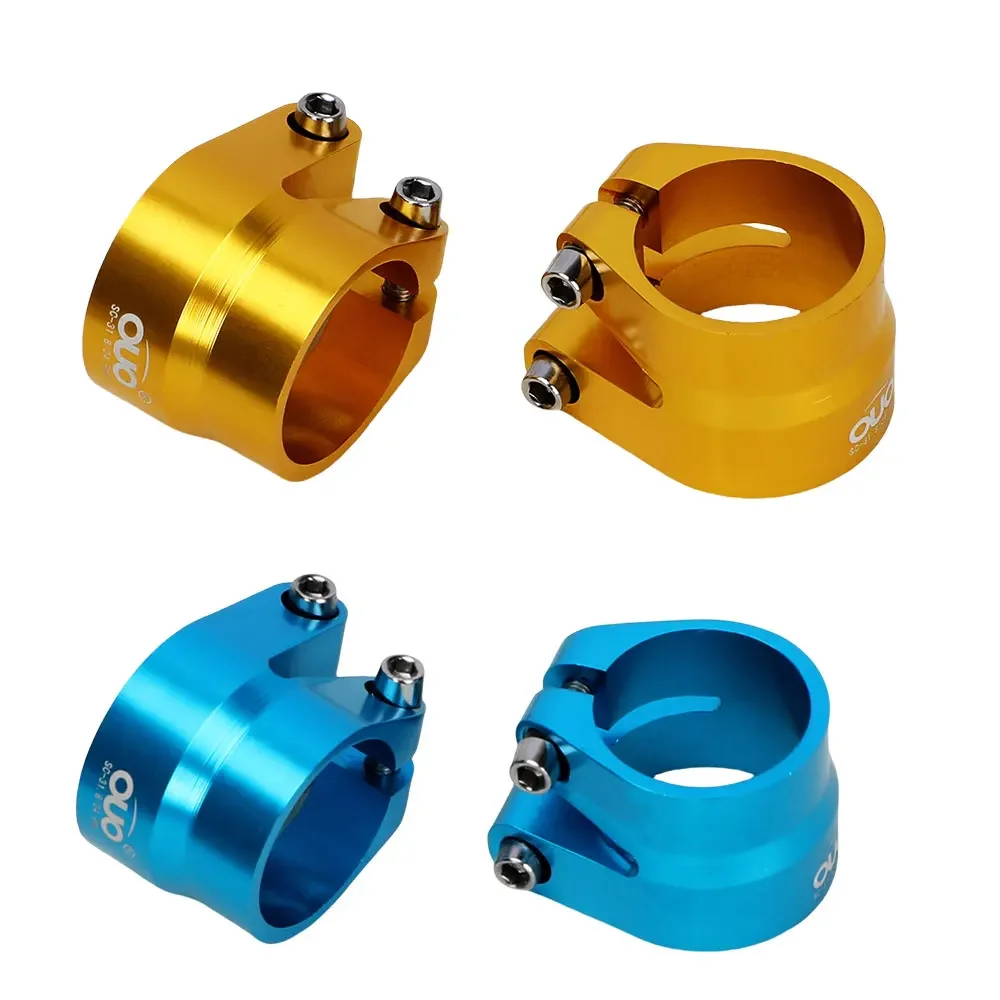 OUO دراجة Seatpost المشبك كامل CNC السرج أنبوب المشبك 31.8/34.9 مللي متر طبقة مزدوجة مقعد أنبوب كليب ل 27.2-34.9 مللي متر مقعد آخر الدراجة الجبلية