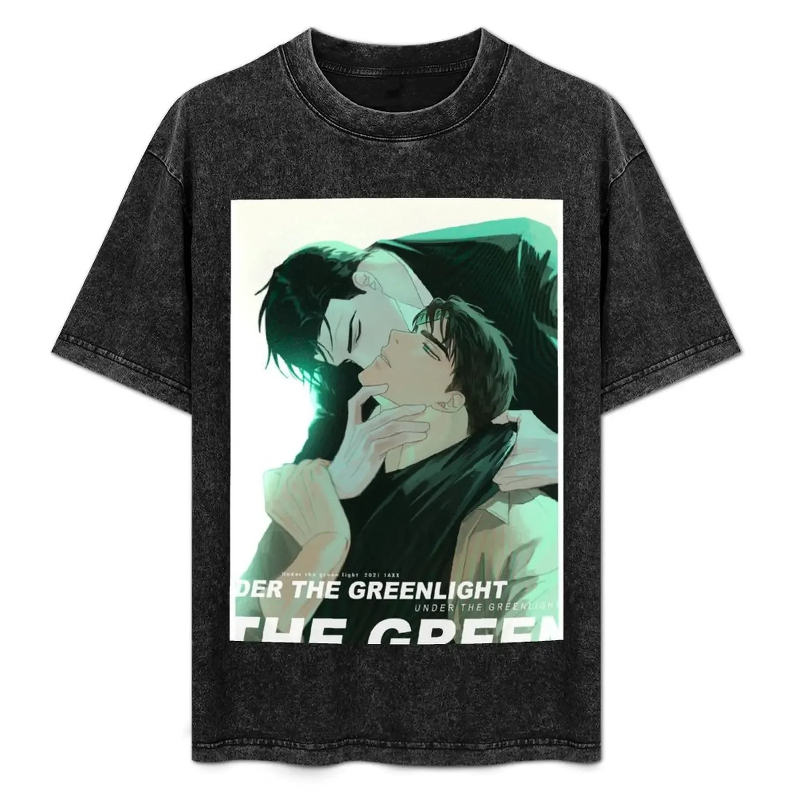 

Jin and Matthew Under The Green Light Manhwa T-Shirt funny shirt cotton for a boy Blouse mens shirts graphic tee
