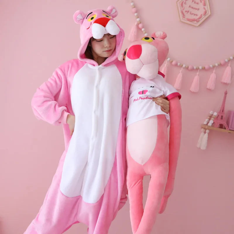 Nachtwäsche Halloween Cosplay Kostüme Overall übergroße Nachthemd Kigurumi Dessous Homewear Onesies Langarm Erwachsene übergroß