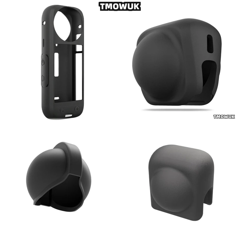 인스타360 X4용 액세서리, 실리콘 케이스 카메라 보호 여행용 방수 씰 포함 |   충격 방지 및 초강력 내구성