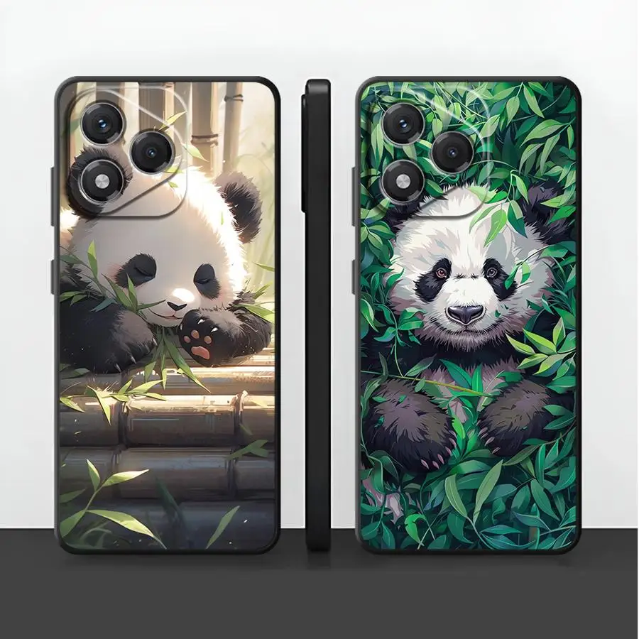 Funda Phone Cover Case for Huawei P20 P40 Lite P20 Lite 2018 P30 P20 Pro P Smart 2019 Bamboo Forest Panda