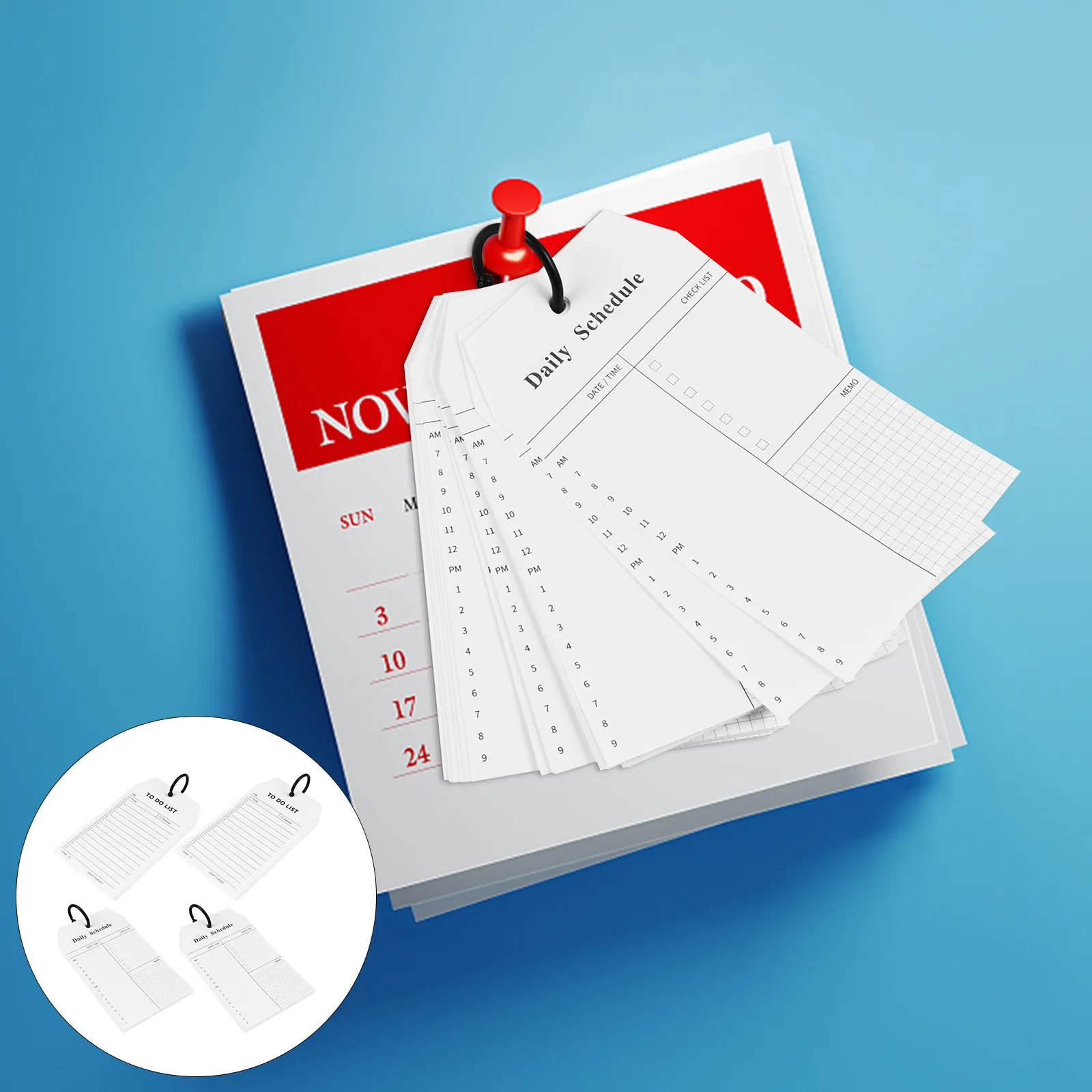 

Набор из 4 ежедневников-планировщиков: съемные блокноты для списков дел, мини-блокноты для заметок для офиса и дома, портативные планеры для эффективной организации.