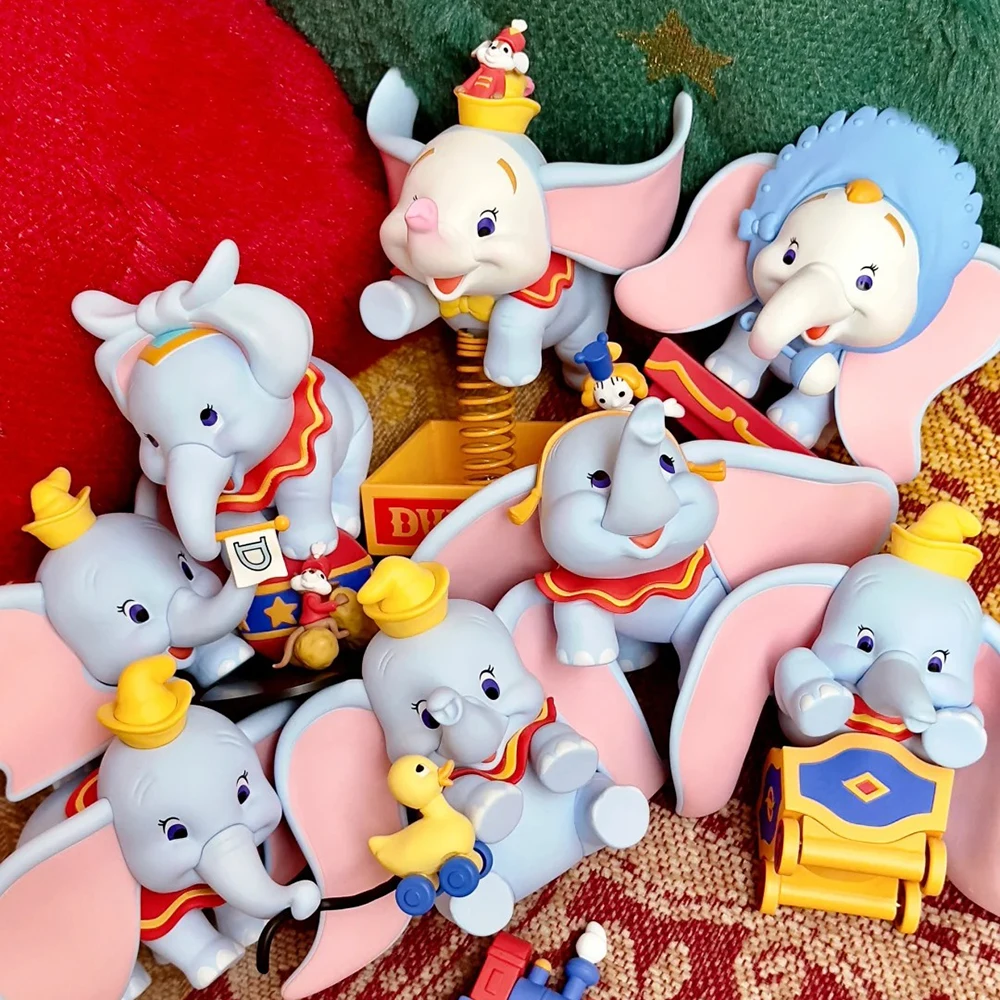 

52 игрушки Dumbo Happy Times, художественная глухая коробка ручной работы, игрушка, кукла, орнамент, коллекционный подарок, модная серия, коллекционные украшения