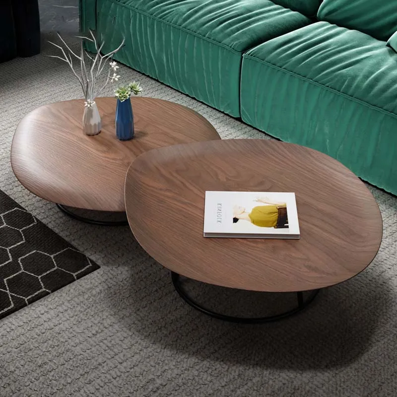 Modern Coffee Tables Nordic Advanced Creative Wood Table Minimalist Design Mesas De Centro Para Sala Living Room Furniture