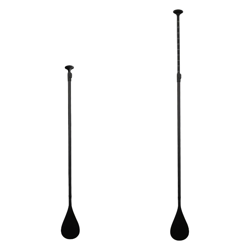 Three-section carbon fiber split kayak canoe inflatable boat three-section single-head paddle