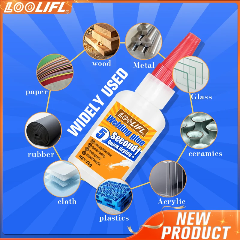 غراء لحام زيتي من لوليفل غراء لحام زيتي فائق القوة للبلاستيك والمعادن لحام الخشب الخشب المعدني الزجاج السيراميك إصلاح المجوهرات غراء متعدد الأغراض غراء أصلي زيتي. #2