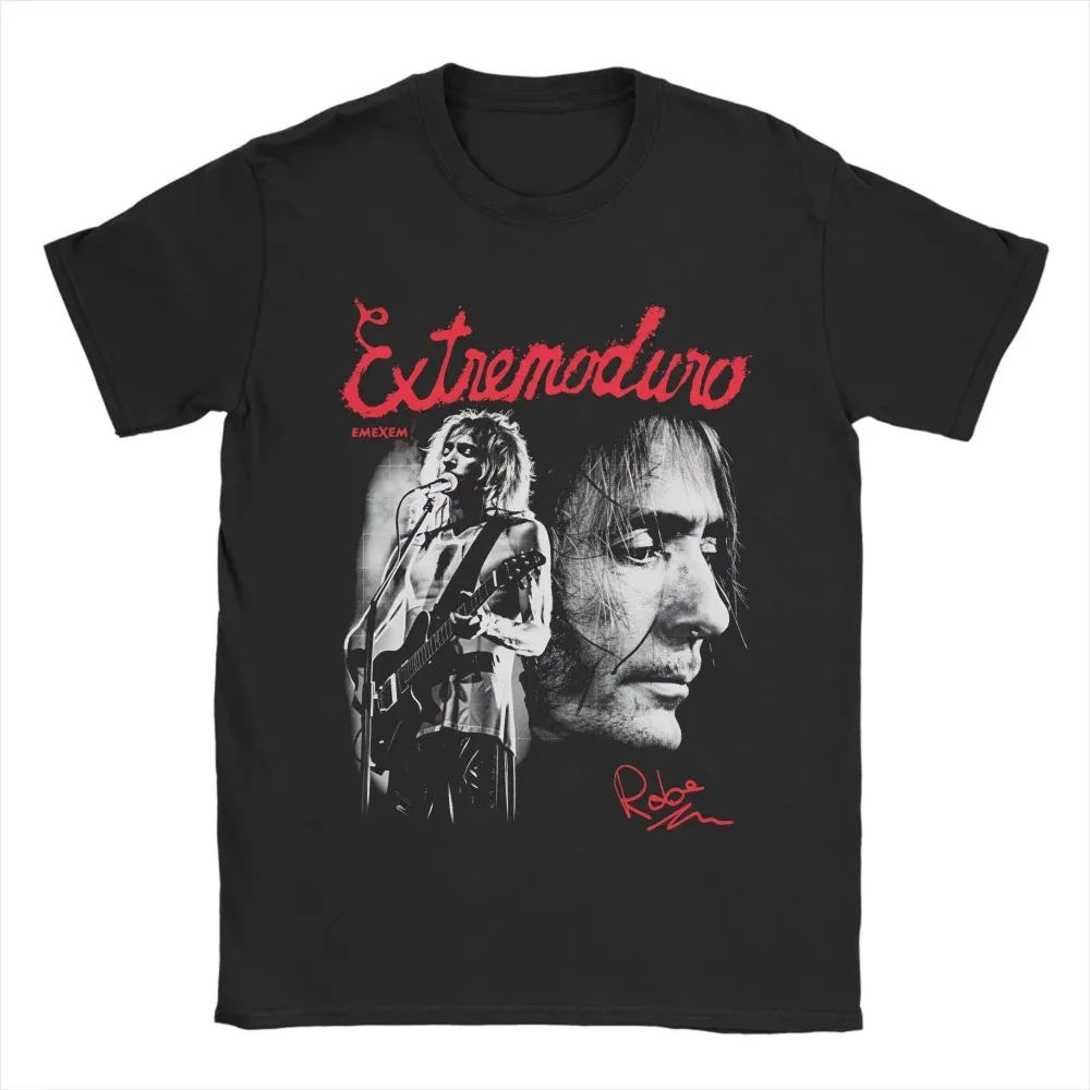 Extremoduro Unique Rock Music T-Shirt Men Women Streetwear Oversized Unisex Short-sleeved Retro Y2K Casual Fashion Tops Clothing