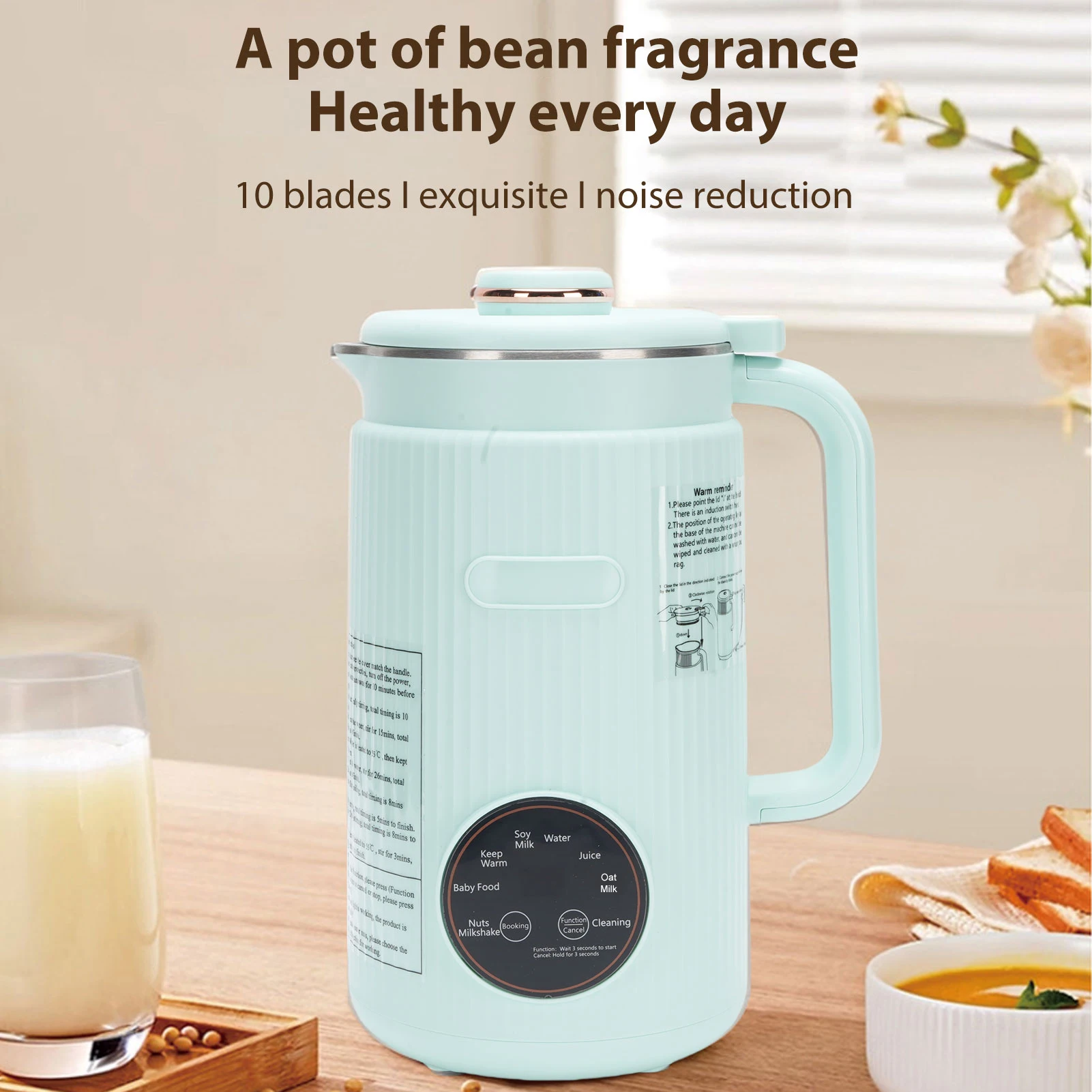 Soy Milk Maker 8-In… - image