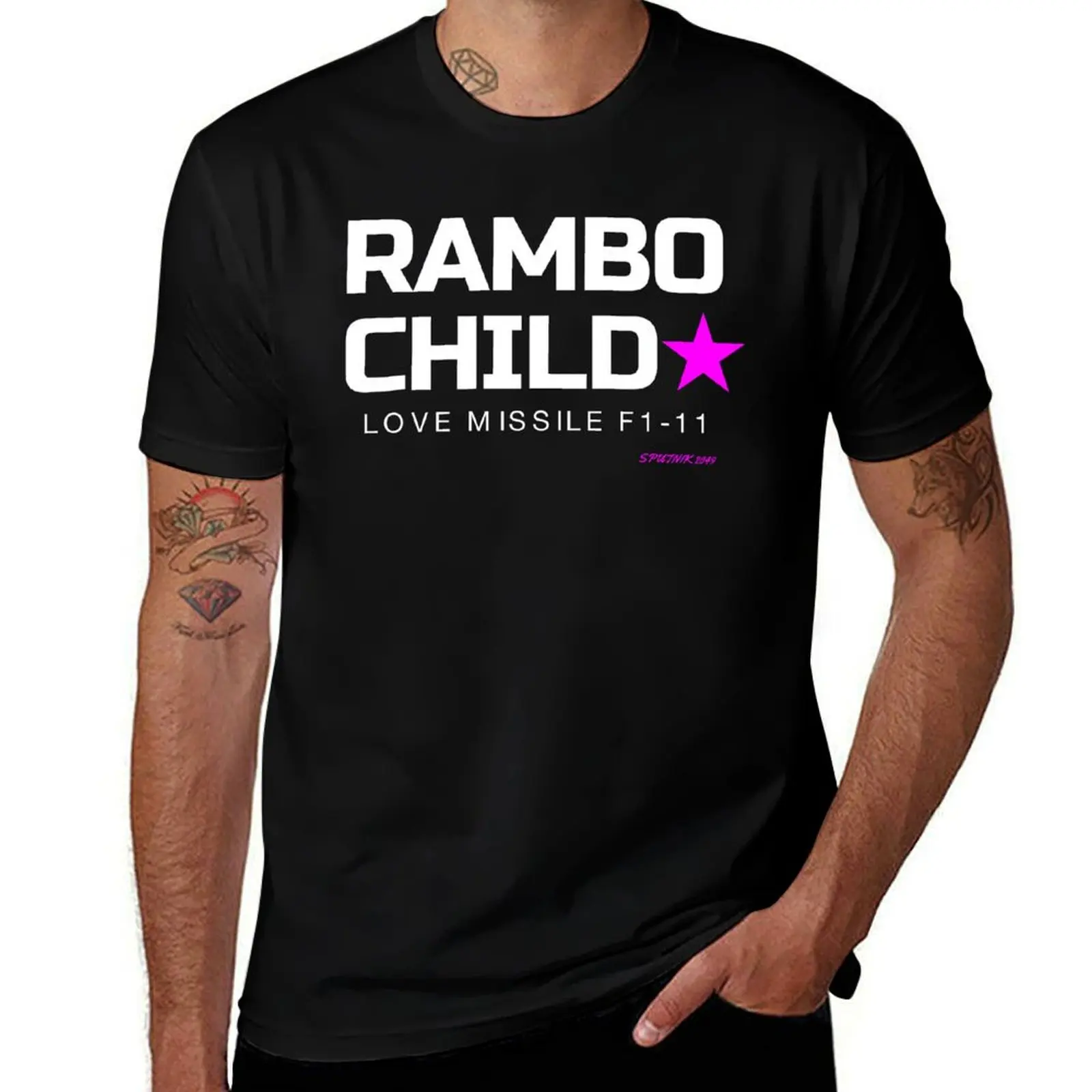 

Sigue Sigue Sputnik Rambo Child T-Shirt animal prinfor boys custom t shirt baggy shirts big and tall t shirts for men
