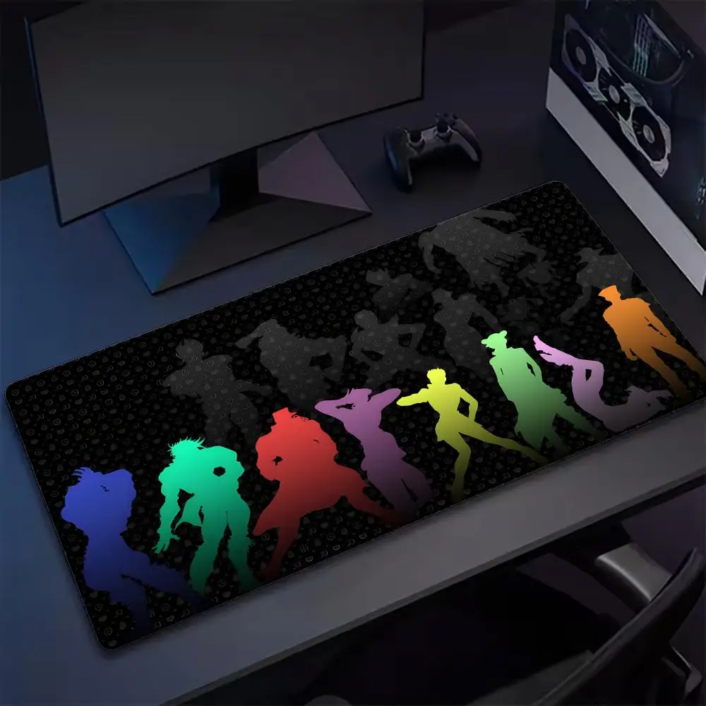 Hot Anime JOJO Mouse Pad Tapetes de Mesa Teclado, Borracha Kawai, Tapete de Mesa Antiderrapante, XXL90x40cm - Image 4