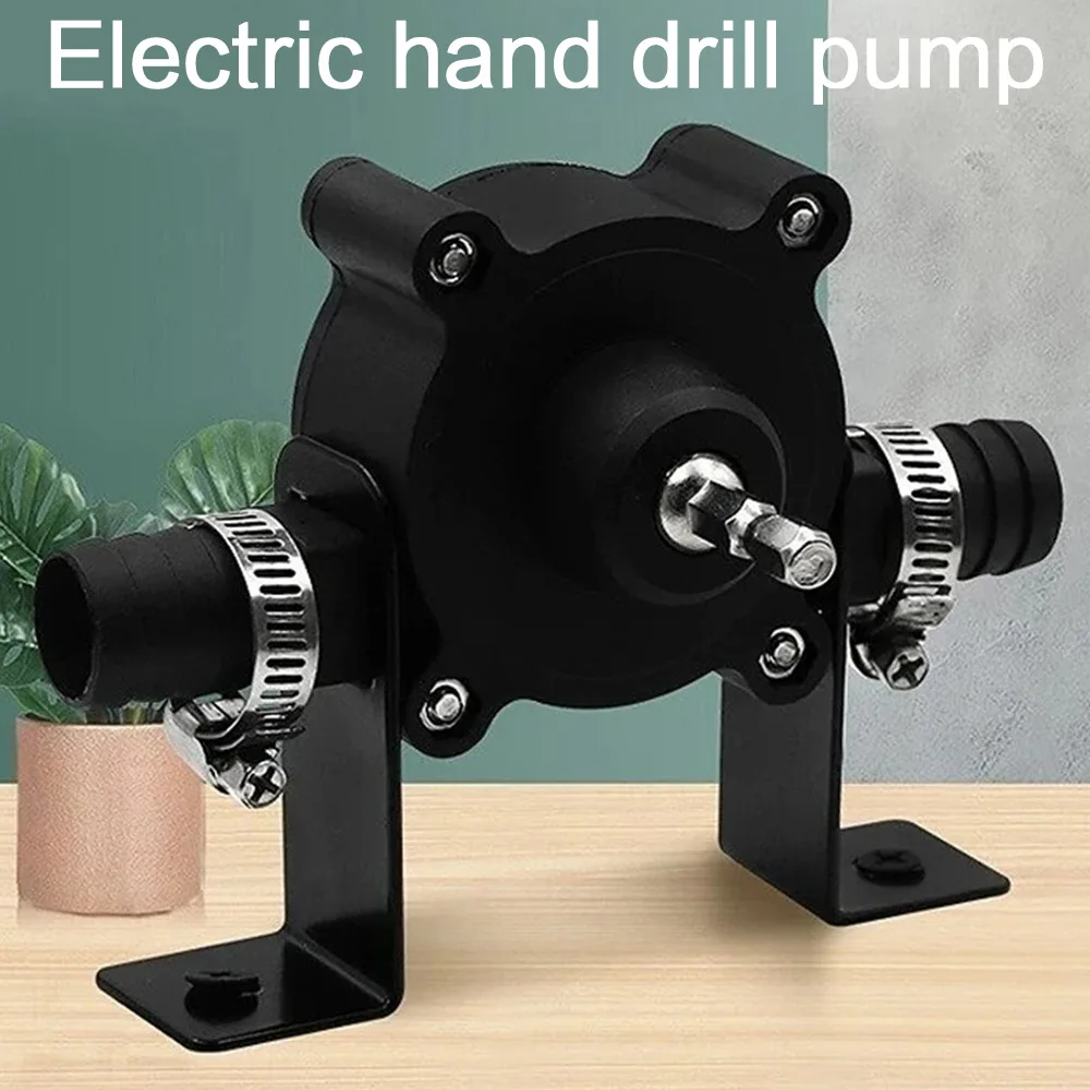 Micro Self Priming Pump Household Water Pump Hand Drill Driven Dc Water Pump Diesel Pump Self Priming Centrifugal Pump 1PC