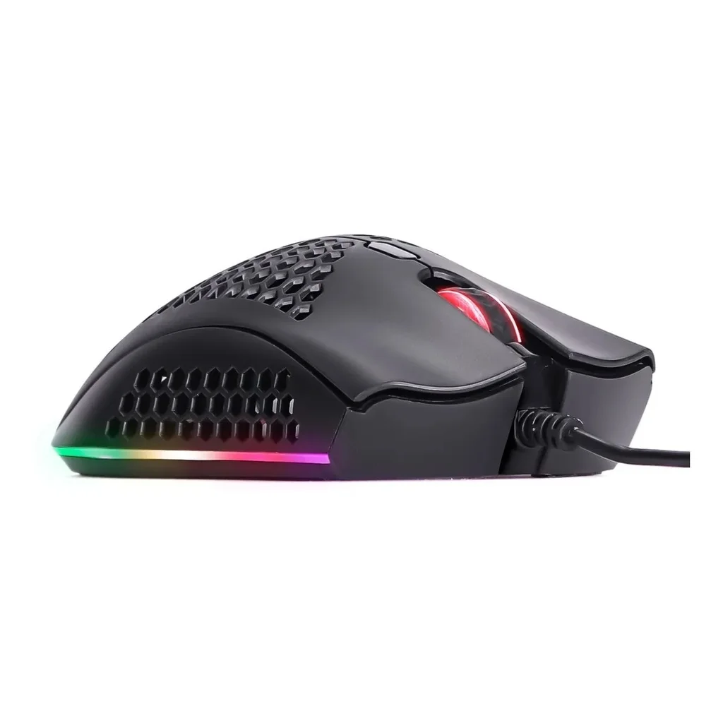 Mouse Gamer Ultralight Usb Hive Led Rgb Macro 7200 Dpi