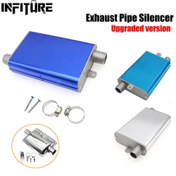 Silenciador de acero inoxidable de 24mm, soporte de abrazadera mejorado, calentador de estacionamiento diésel de aire para coche, tubo de escape para Webasto Eberspacher