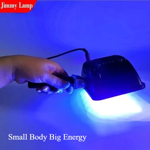 

Portable UV Curing Lamp 365nm 395nm 405nm for Crystal Drop Glue Resin Ink Paint with Soft Handle Small Volume