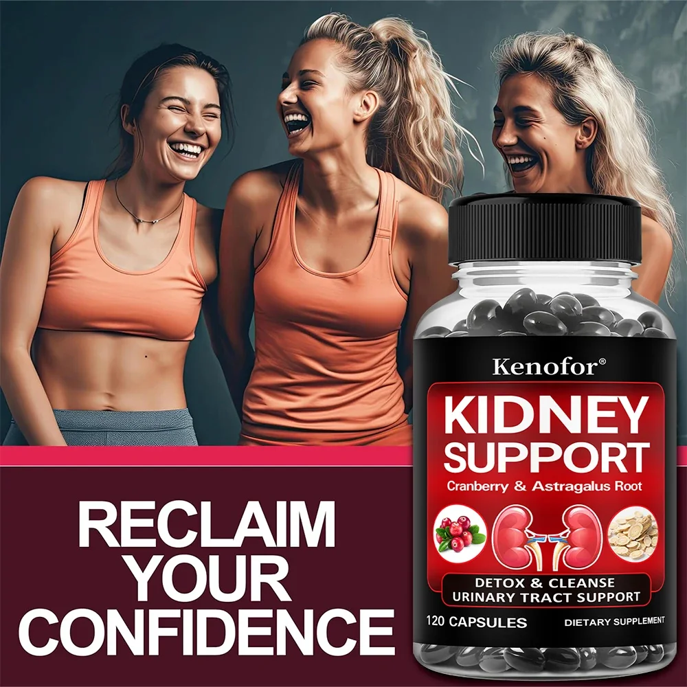 

Kidney Cleanser with Cranberry Extract, Helps Maintain Bladder and Urinary Tract Health, Antioxidant, Supports Immune Health