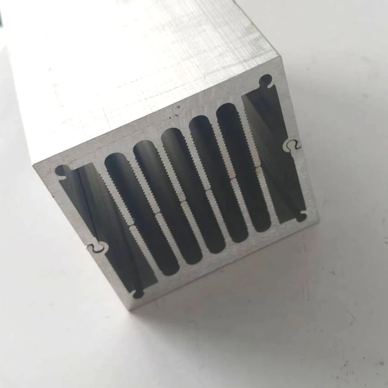 60x60mm Aluminium Square Heat Sink Radiator Heatsink for Cooling, Electronic Cooler