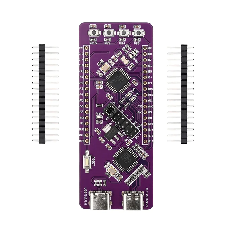 Эффективная плата разработки STM32F103C8T6, интеграция системной платы ST-LINK V2, имитация горелки, загрузка последовательного порта TTL