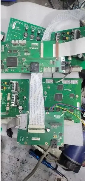 

Disassembly of main board controlled by blood type analyzer