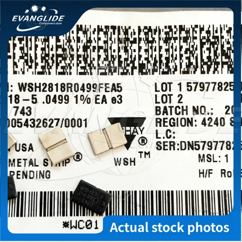 

10 PCS/LOT 100%Original & New WSH2818R0200FEA 2818 0.02R 20mR 1% 5W SMD Alloy resistor In Stock Wholesale Discount