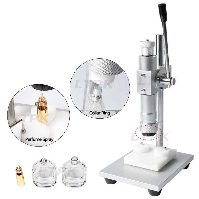 

Manual Perfume Spray Bottle Aluminum Plastic Cap Penicillin Ampoule Oral Liquid Glass Bottle Capping Crimping Machine Crimper