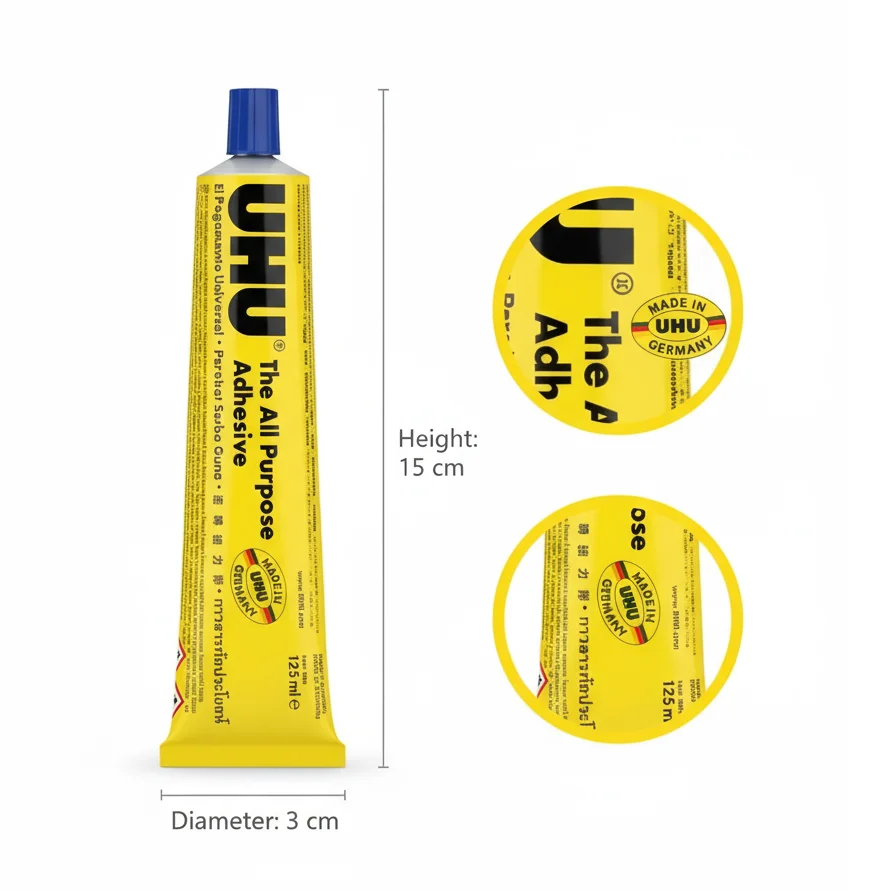 Perekat universal UHU termasuk dalam kategori produk perekat, terutama digunakan untuk menempel, memperbaiki model dan produk lainnya.