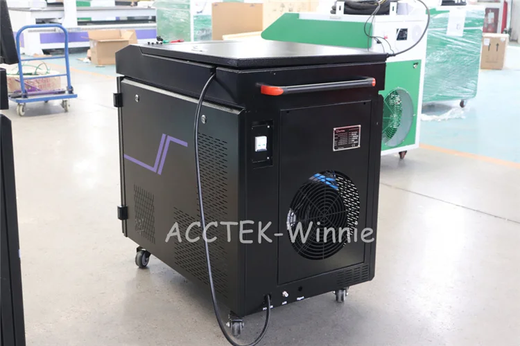 Pulsed Fiber Laser Cleaning Machine for Rust Removal Paint Oil Removing Cleaner Handheld 1000w 2000w