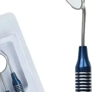 

Dental Oral Cleaning Kit with Scraper Mirror Scaler Stainless Steel Plaque Remover Autoclavable Tools