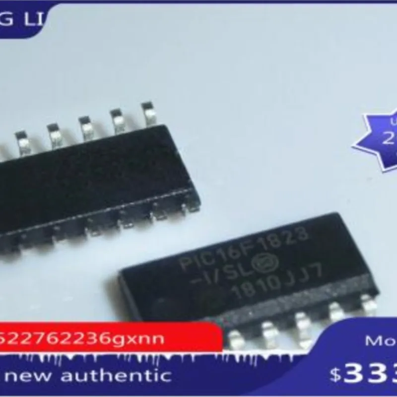 

100%New NEW PIC16F1823-I/SL PIC16F1823 SOP14