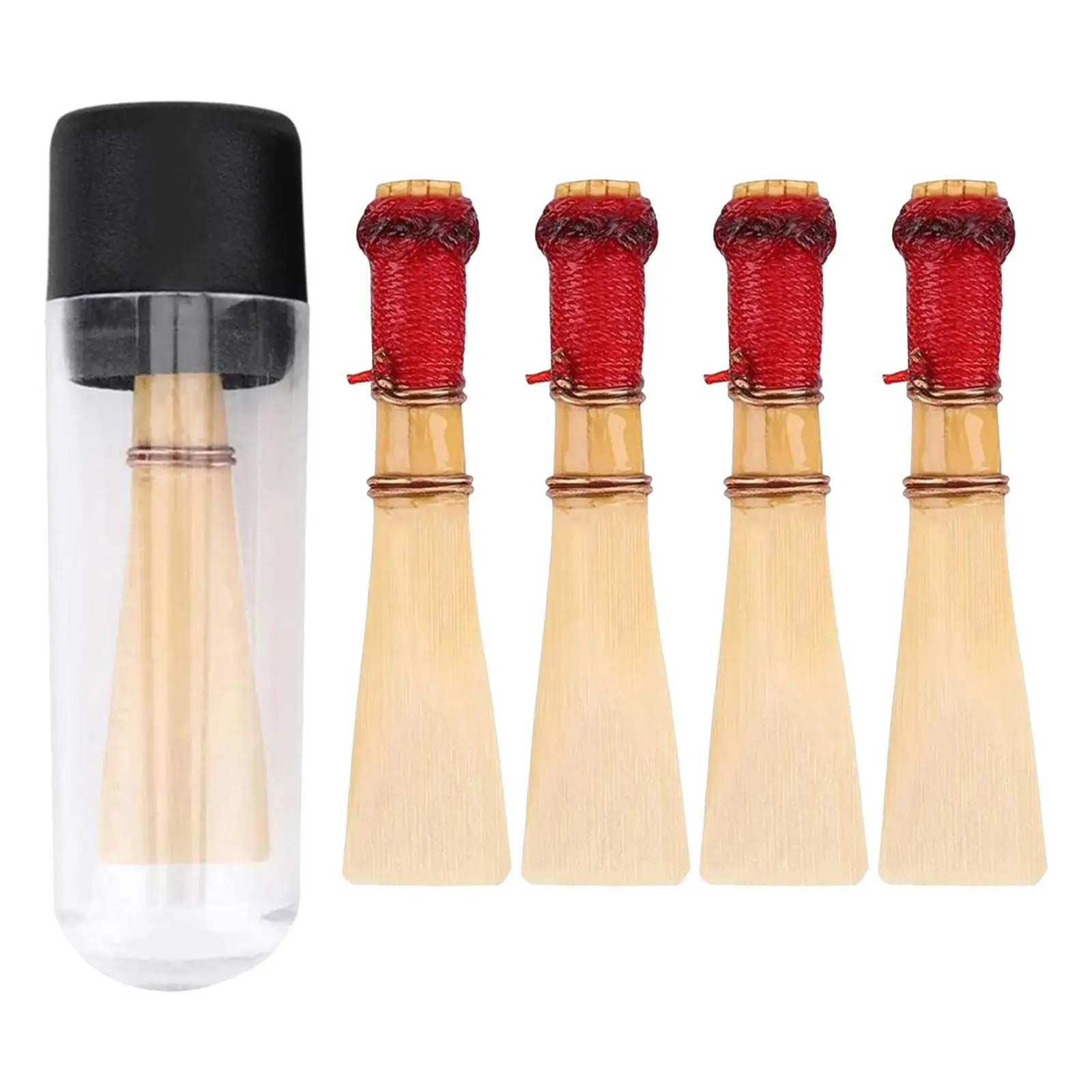 

Набор из 5 профессиональных тростей для фагота средней жесткости, натуральные сменные трости для фагота, для студентов и оркестровых исполнителей, для деревянных духовых инструментов