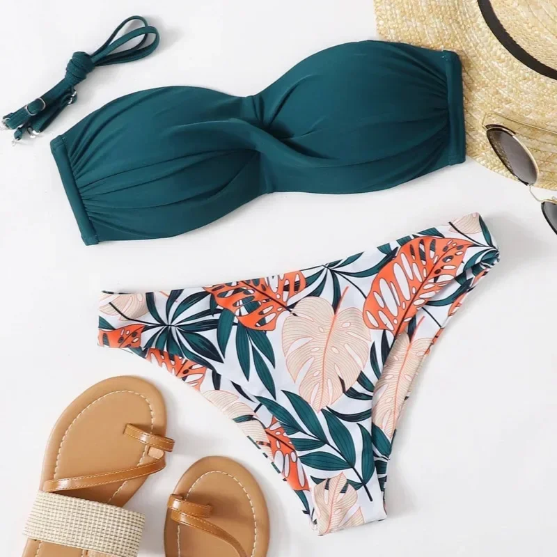 2025 sexy biquinis push up maiôs feminino banho para praia natação wear fatos de banho conjunto biquíni brasileiro piscina banhista