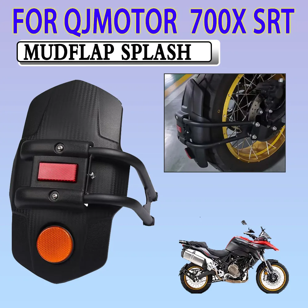 

Motorcycle Accessories Rear Fender Mudguard Mudflap Splash Guard Rear Wheel Mud Guard For Qjmotor QJ SRT 700 X SRT 700X SRT700X