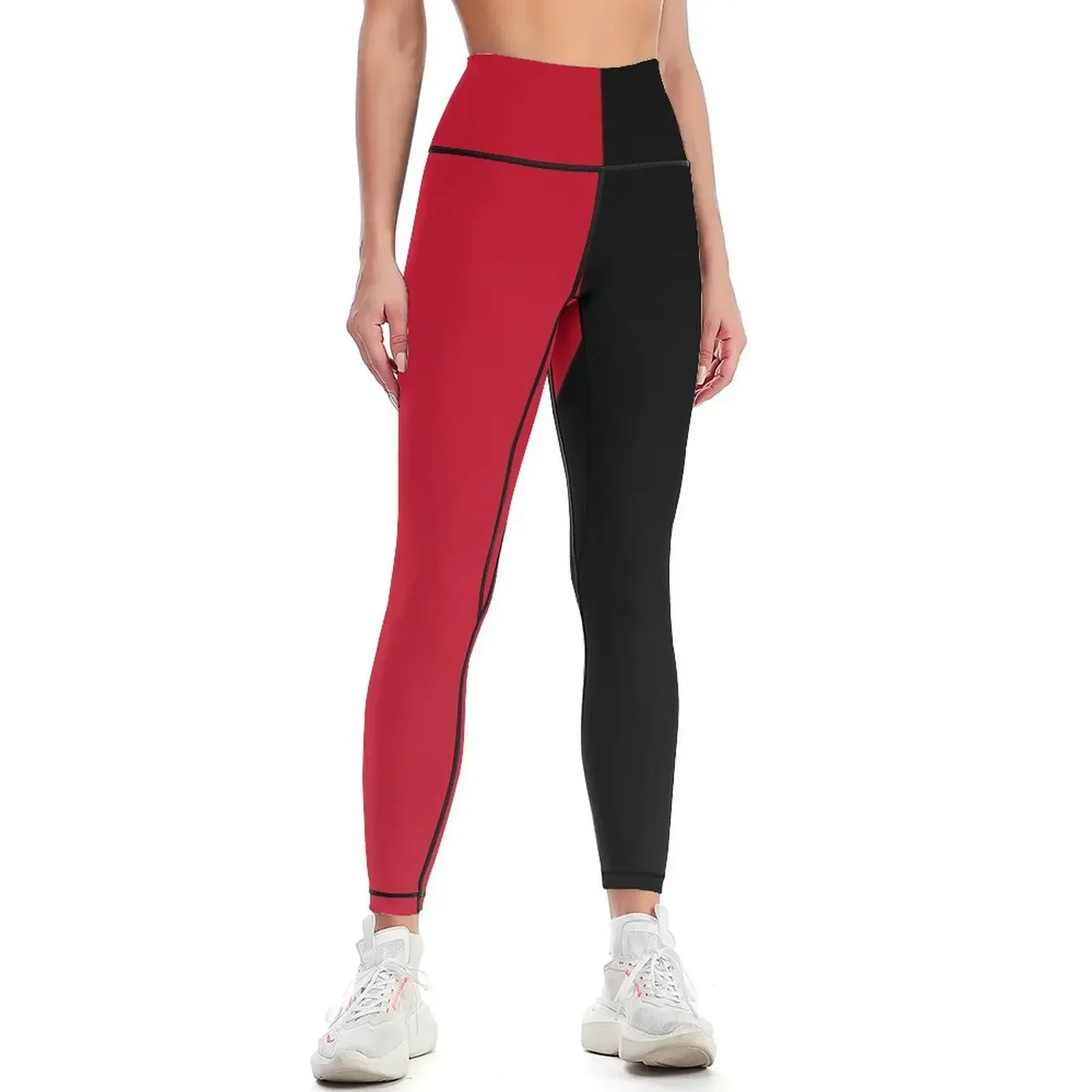 

Black and Red colors Leggings legging push up sports woman gym leggins push up woman Women's sports Womens Leggings