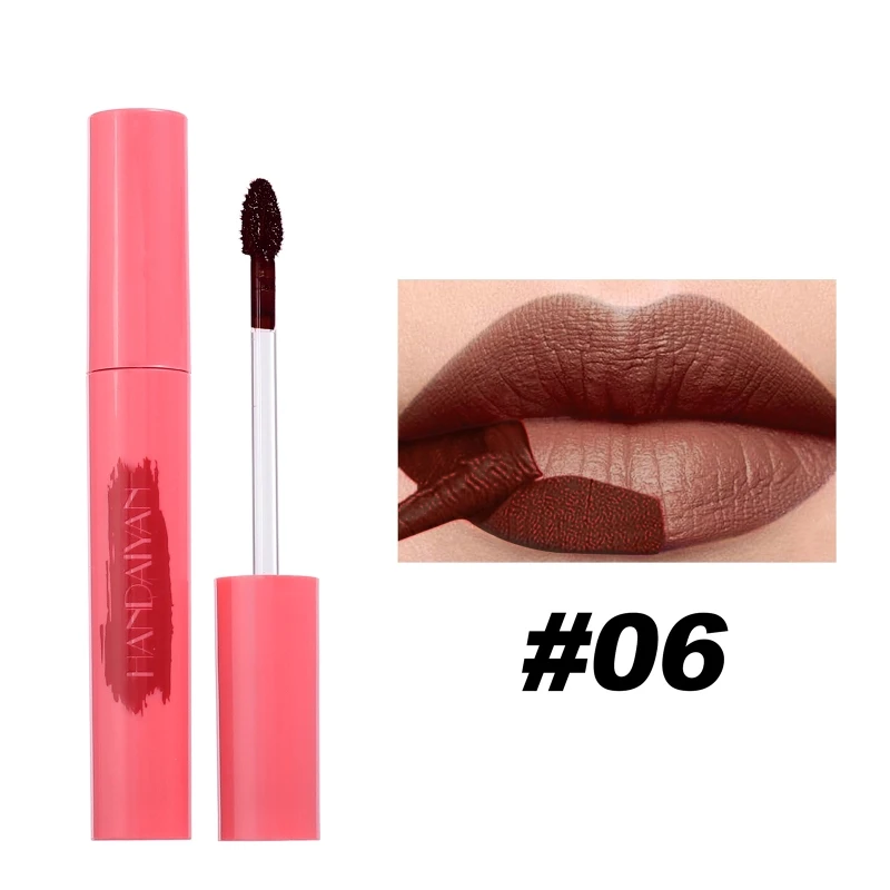 E1YE Matte Peelable Lip Stain Transfer Proof Long Wear Moisturizing Lip Glosses for Girl