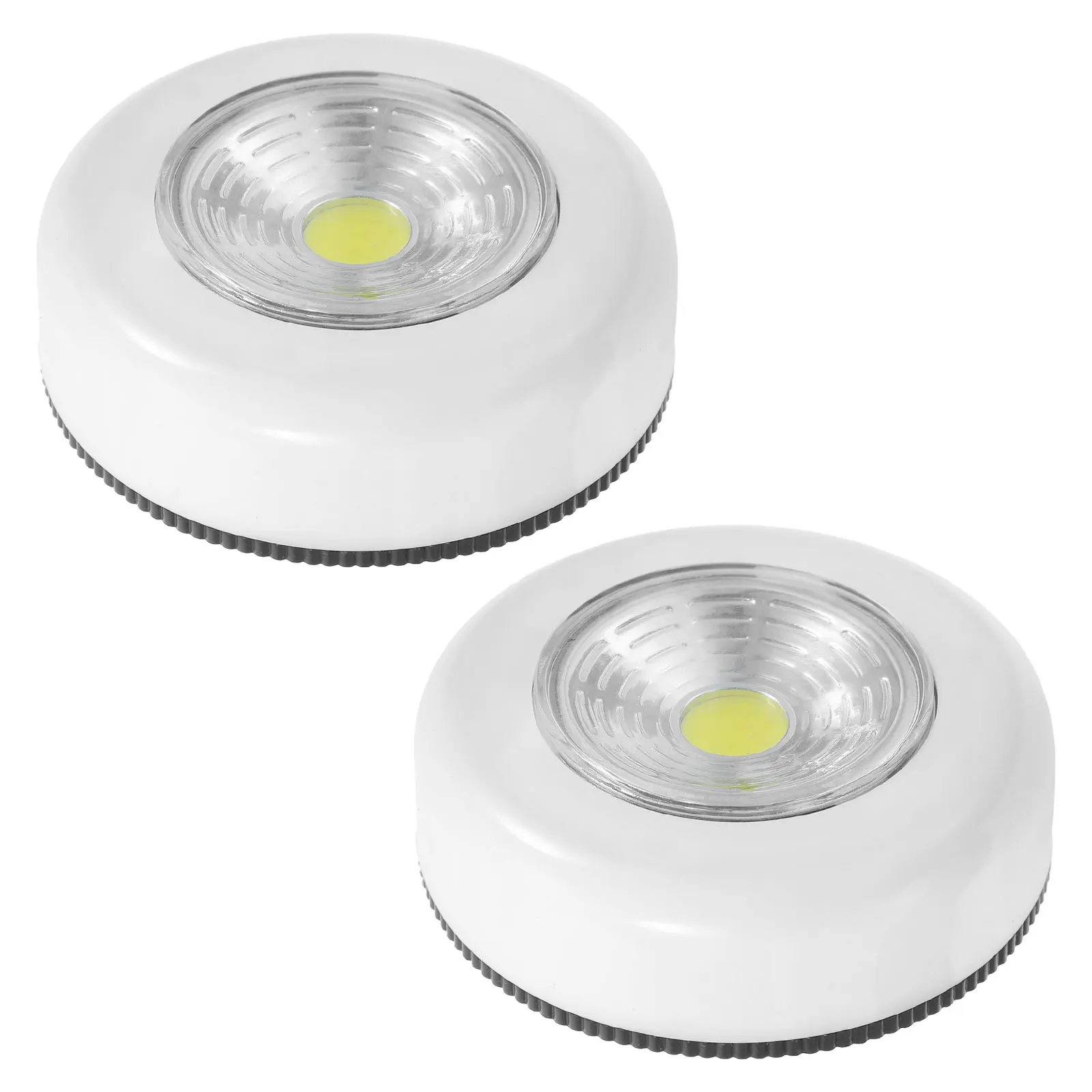 

2 Pcs/Pack LED Lamp Touch Light Family Emergency Light Wall Cabinet Night Light without (White Light)