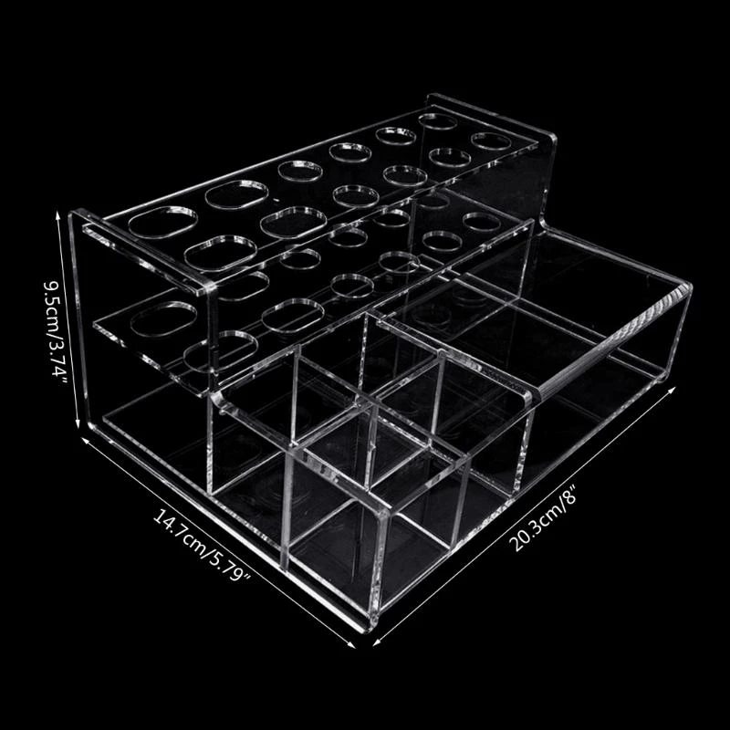 JU64 Dental Resin Composite Applicator Dispenser Holder for Composite Syringes Accessories Resin Placement Rack