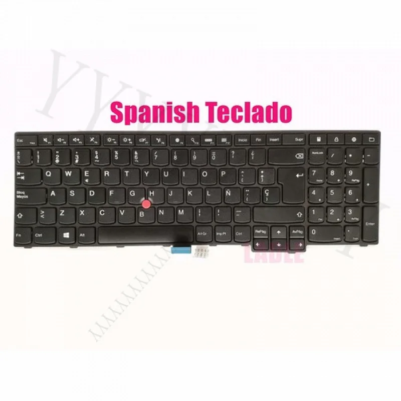 

QSpanish keyboard for Lenovo ThinkPad E550 E550C E555 E560 E560P E565 Teclado