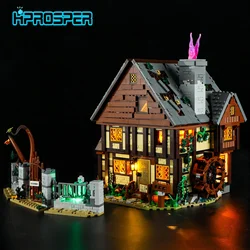 Hprosper LED Light for 21341 Disney Hocus Pocus: The Sanderson Sisters' Cottage Decoration Lamp(Not Include Lego Building Block)