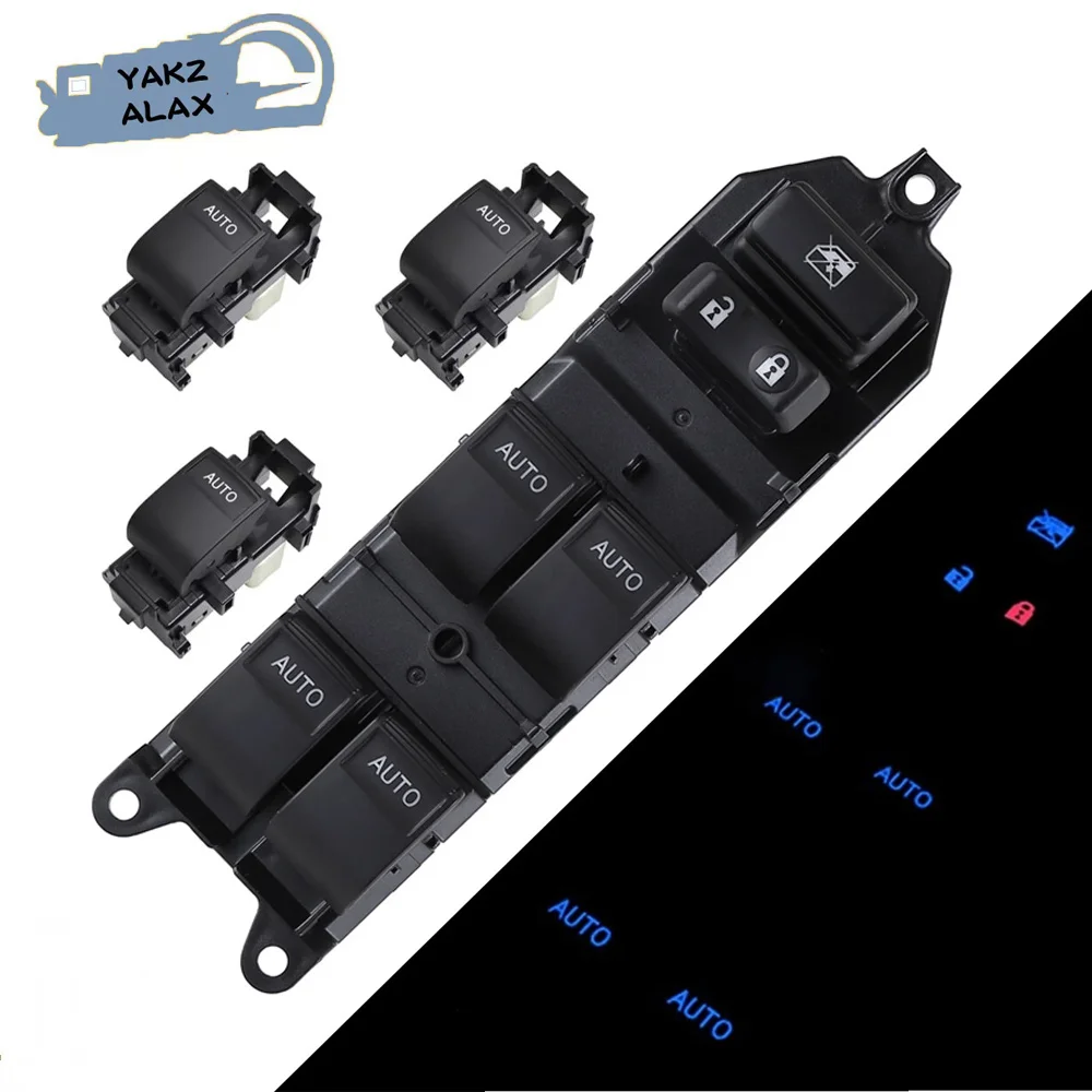 

84820-0R040 84810-06060 Electric Master Power Window Control Switch Lifter Button for Toyota Tundra 2007 2008 2009 2010-2021