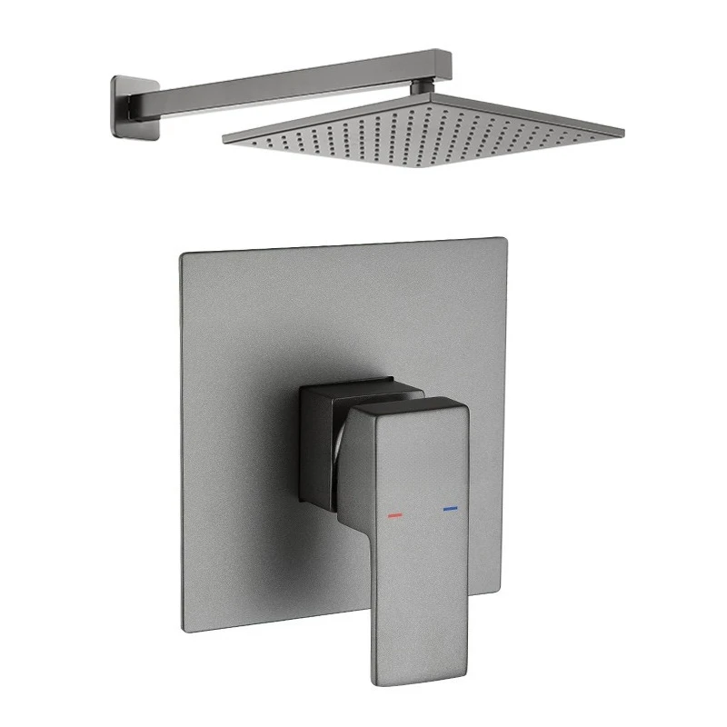 

Concealed shower, wall type, household, hot and cold concealed, hidden embedded, bathing waterfall