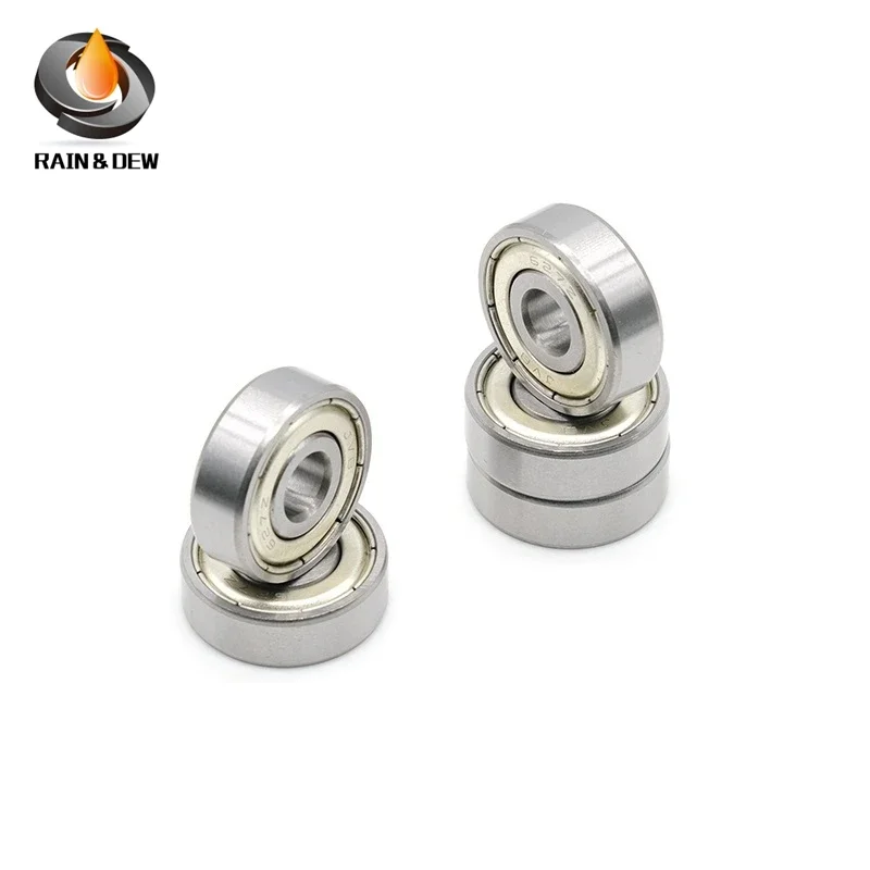 10PCS 626ZZ 6x19x6 mm Chrome Steel Ball Bearing ABEC-7 Bearings 626 ZZ 626Z For Hinge Closet 3D Printer Parts