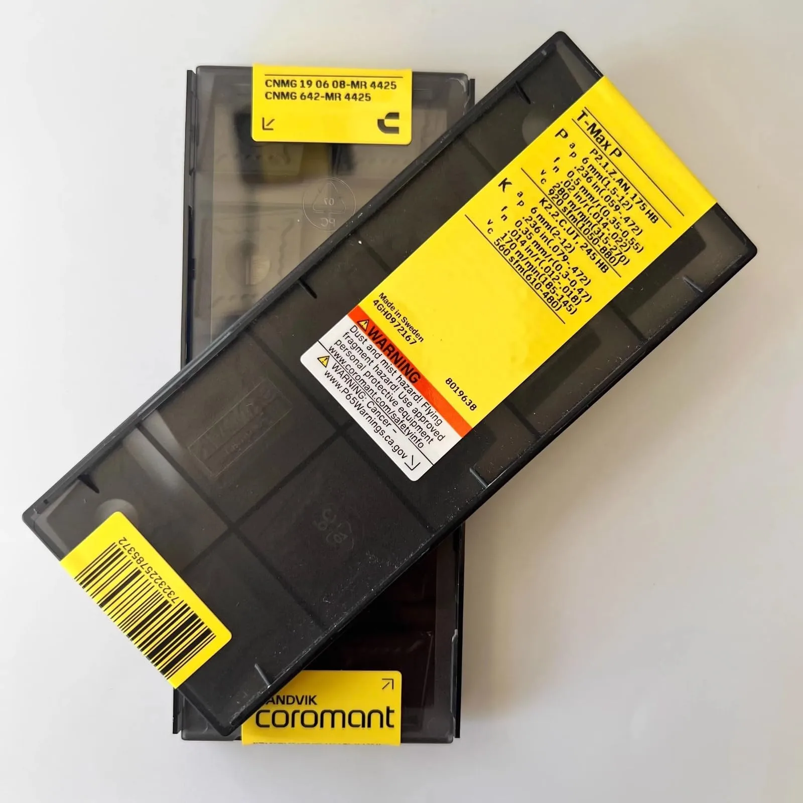 

Original SANDVIK / CNMG190608-MR 4425 / Hard alloy CNC Blade 10 Pcs