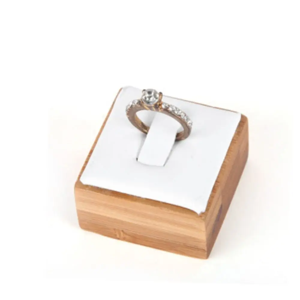 

Jewelry Display Travel Ring Display Rack Ring Holder Case Earrings Rings Organizer Wedding Ring Box Wooden Jewelry Show Props