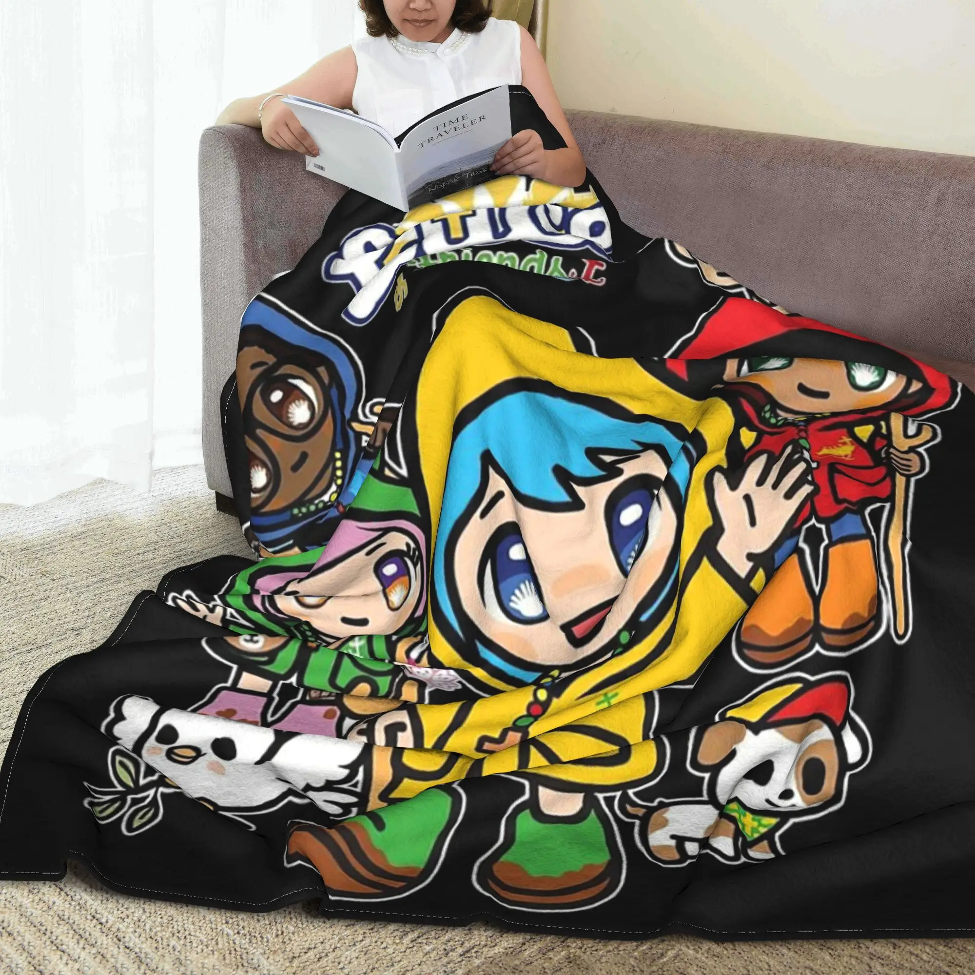 

Luce Vatican Mascot Catholic Church 2025 Blanket Warm Fleece Sofa Throw Blanket for Couch Bedding Outdoor Throws Bedspread Quilt