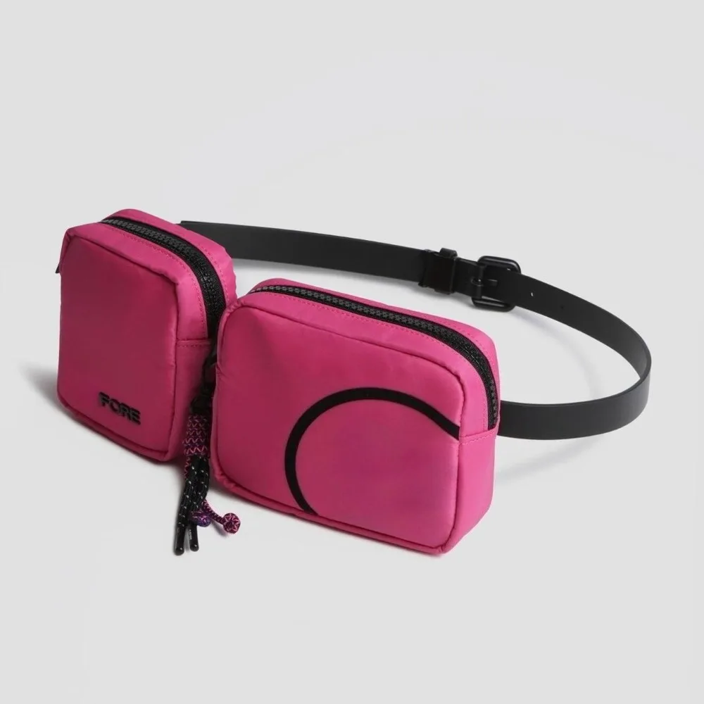 Unisex Golf Waist Bag 2026 New Korean Style Trendy Personalized Outdoor Sporty Portable Multi-Pocket Ball Pouch Durable Casual